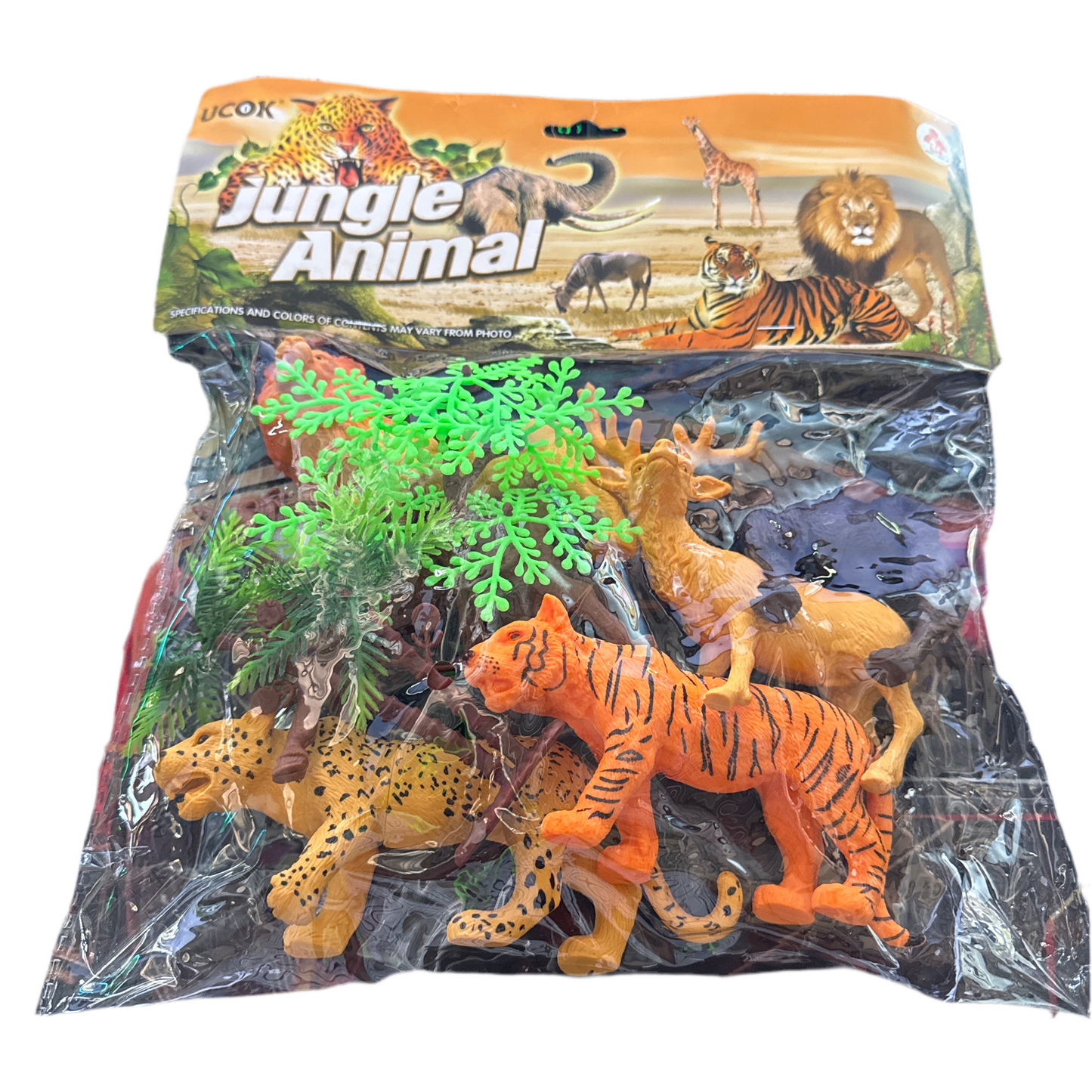 Animales Salvajes Grandes En bolsa (6u)