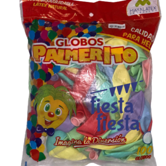Globos Vejigas Palmerito #9 (bolsa 100 u)
