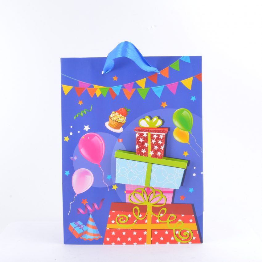 Bolsa de Papel Regalo Relieve 3D