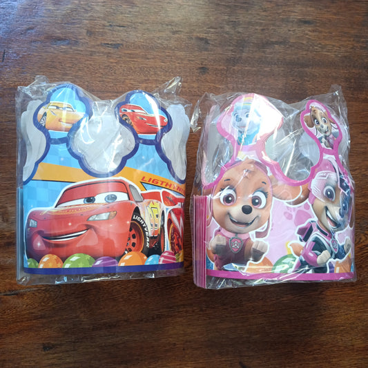 Corona Feliz Cumpleaños Disney (paquete 10u)