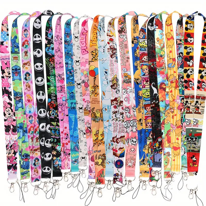 Cinchas Porta Carnet, llaves, dibujos animados