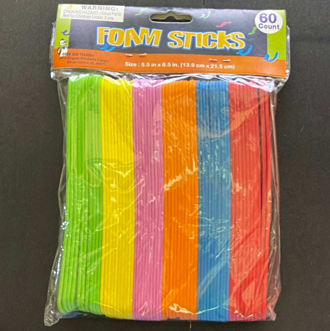 Paleta de colores Foami grande y ancha (paquete 60)