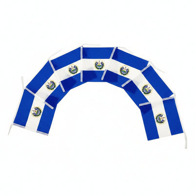 Banderin Bandera 14x21cm Largo 3.50 Metros