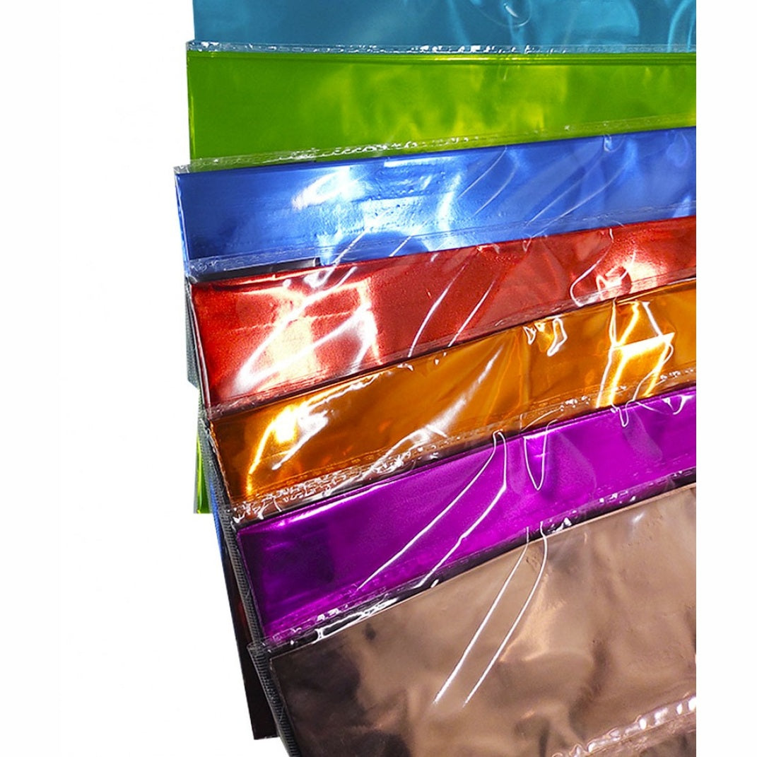 Bolsa Feliz Cumpleaños Surtida (10 Pza) Colores Metalicos
