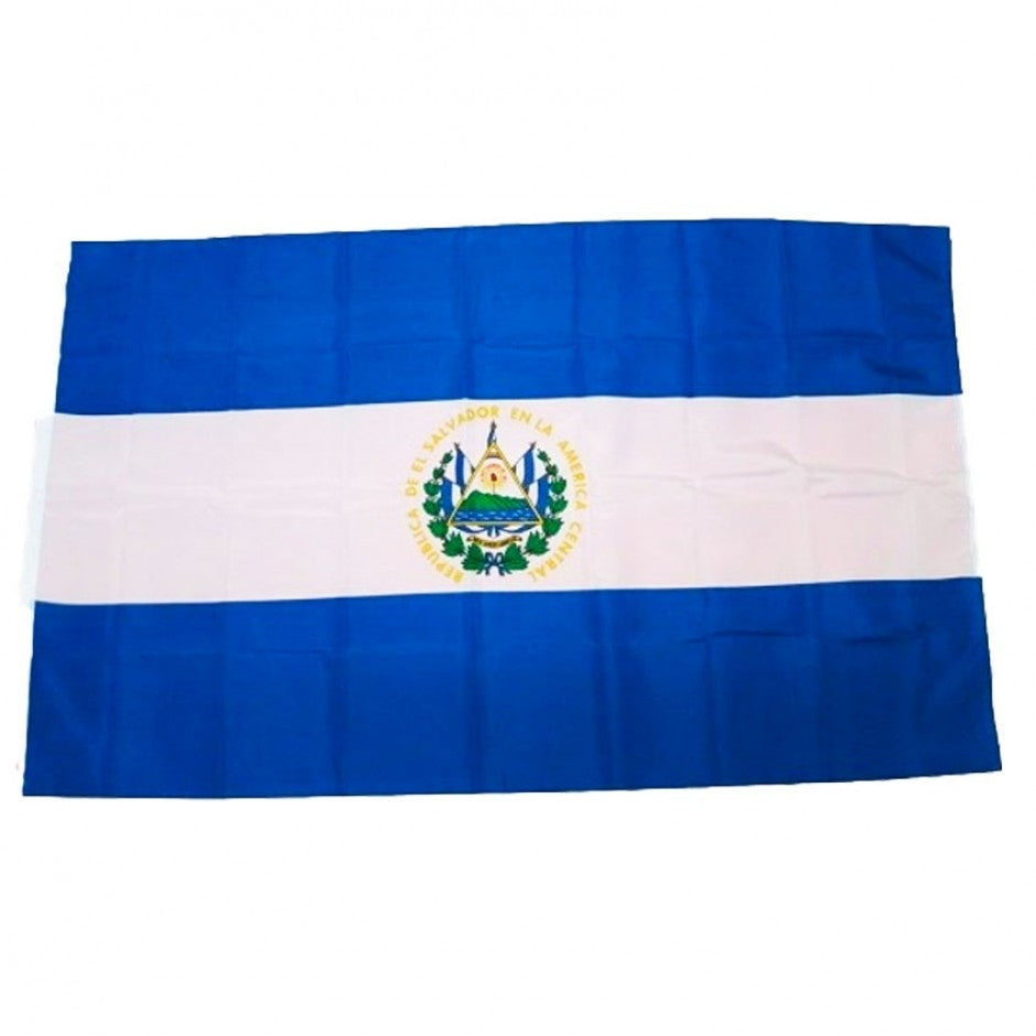Bandera El Salvador Jumbo 120x180cm