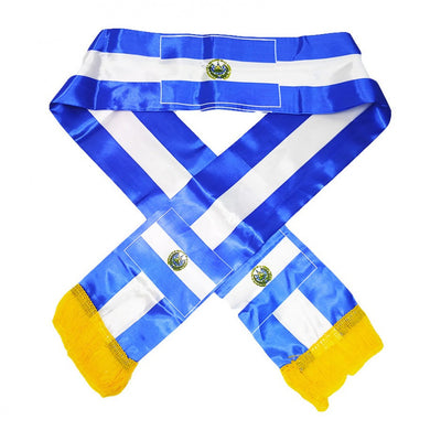 banda Satinada de Honor El Salvador 16x180cm