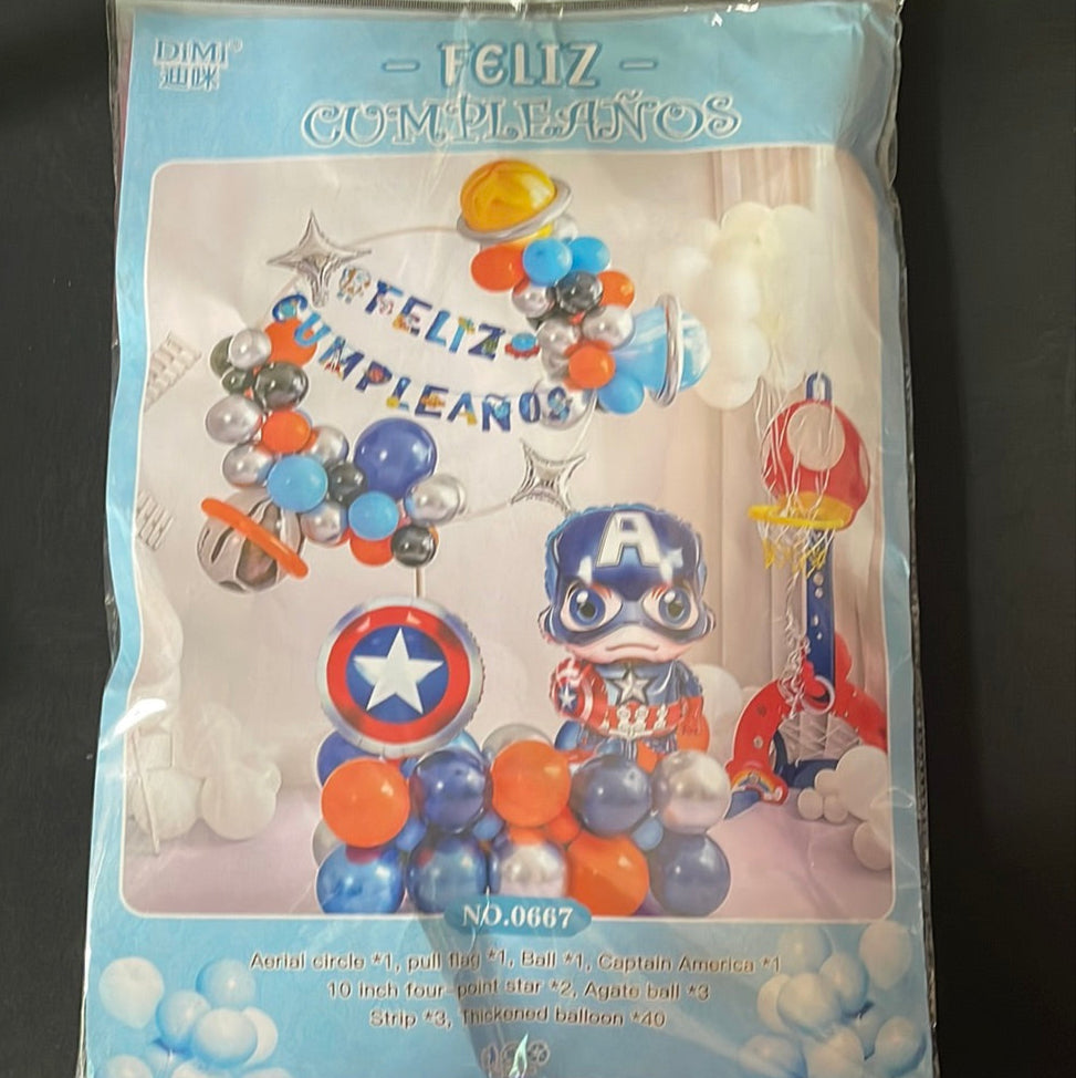 Set de Globos Cumpleaños Disney