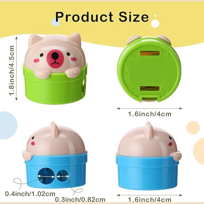 Sacapunta de animales y figuras 4D