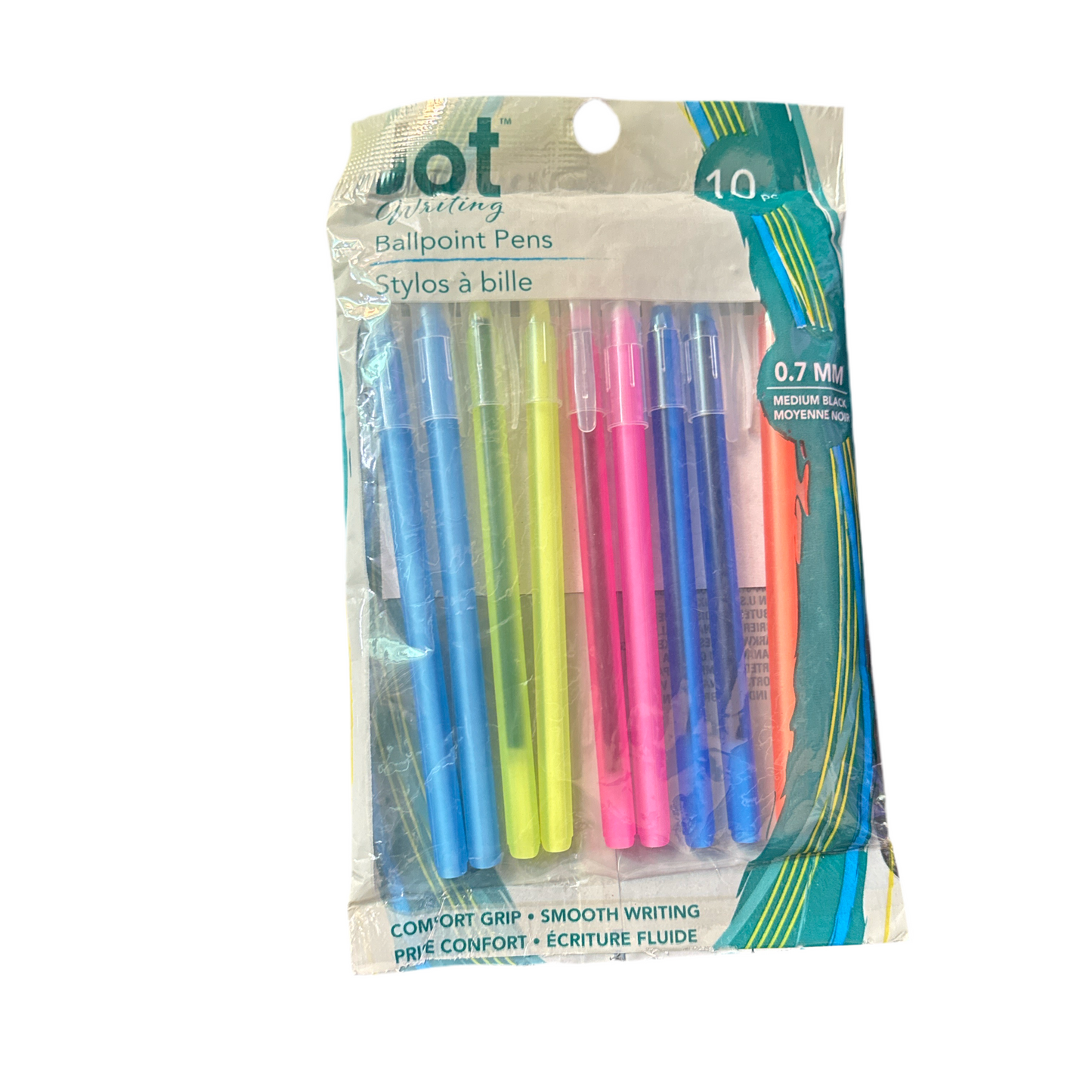 Lapiceros JOT Fluorescentes Bolsa de 10pc