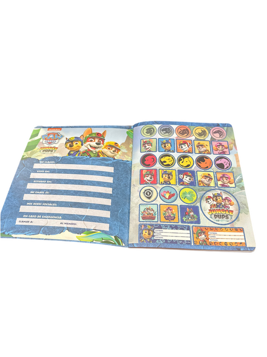 Cuaderno Cosido #3 Grande PAW PATROL