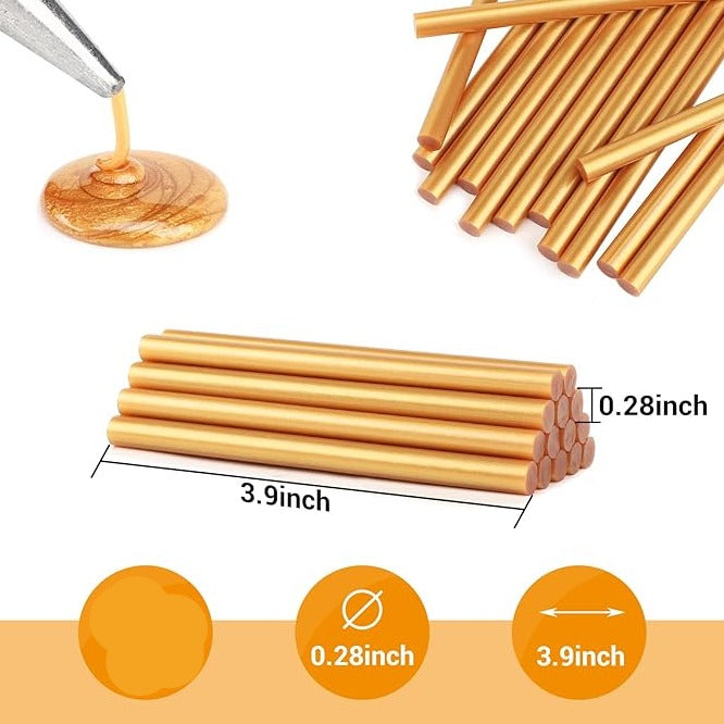 Barra de Silicon Delgada Dorado 3.9"x0.28"