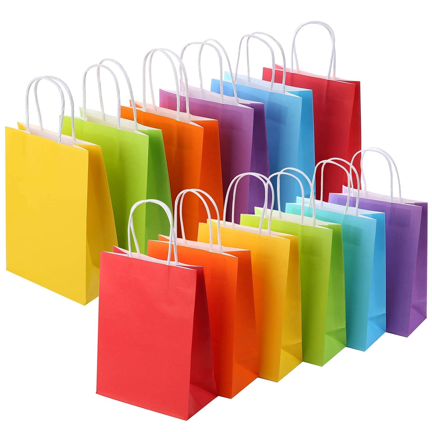Bolsa de Papel Craft Colores Para Regalo