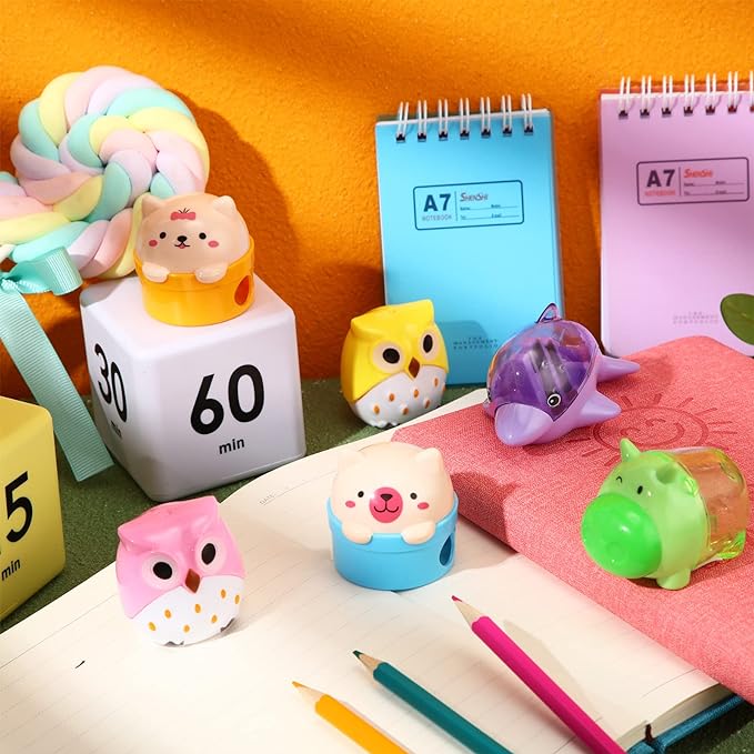 Sacapunta de animales y figuras 4D