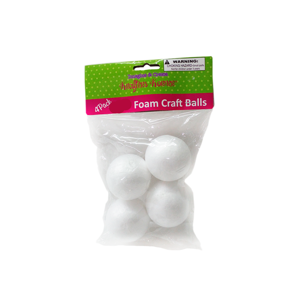 Bolas de Durapax E 6CM 4PCS