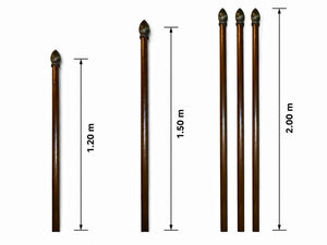 Astas de Banderas Madera