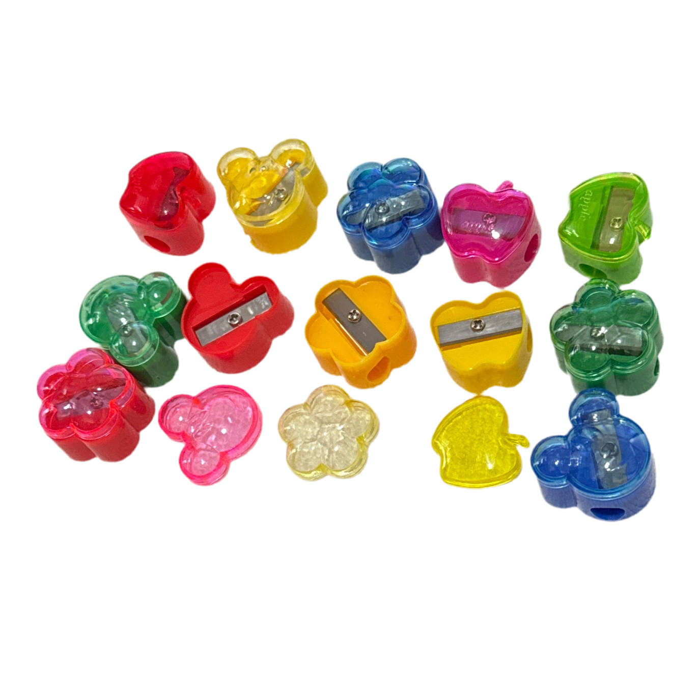 Sacapunta Plasticas con tapadera Figuras Surtidas