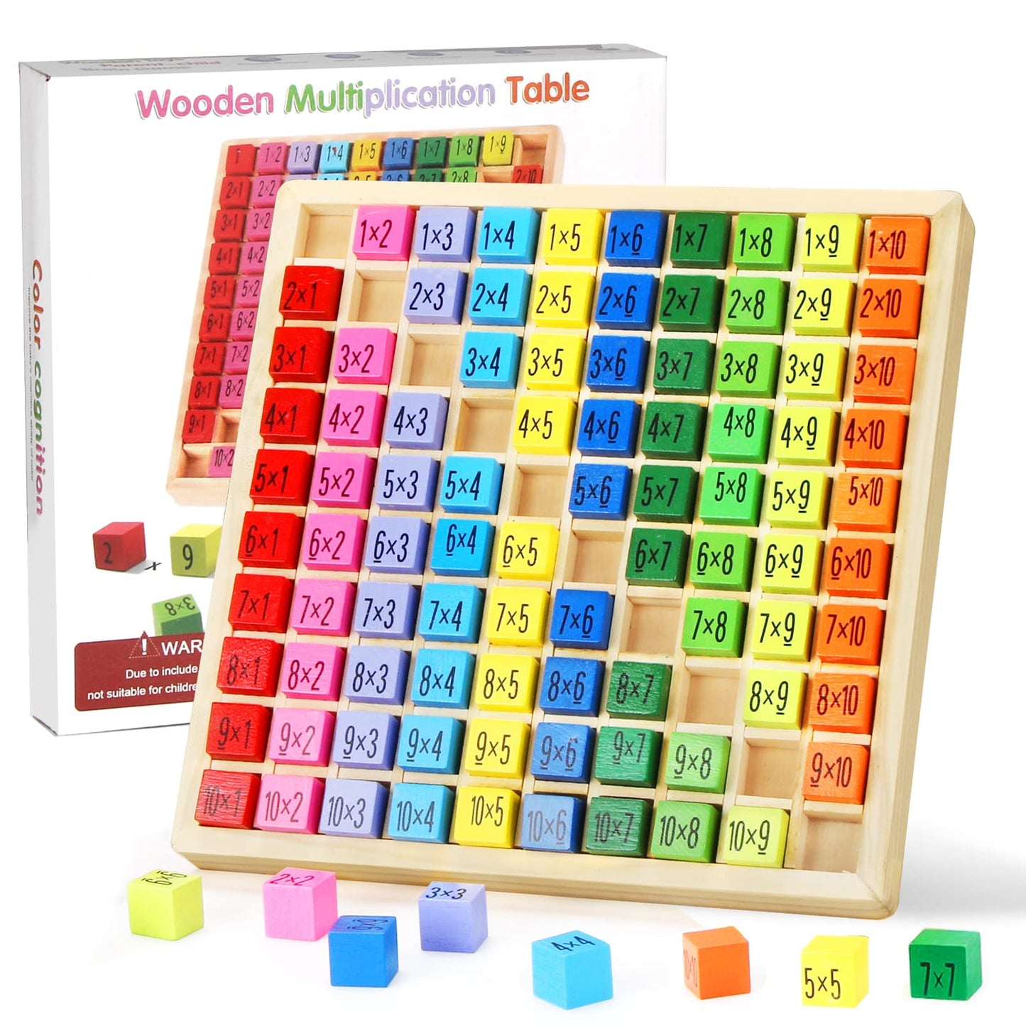 Tabla de Multiplicar de Madera