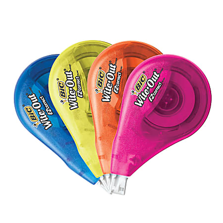 Cinta correctora blanca Bic Wite-Out