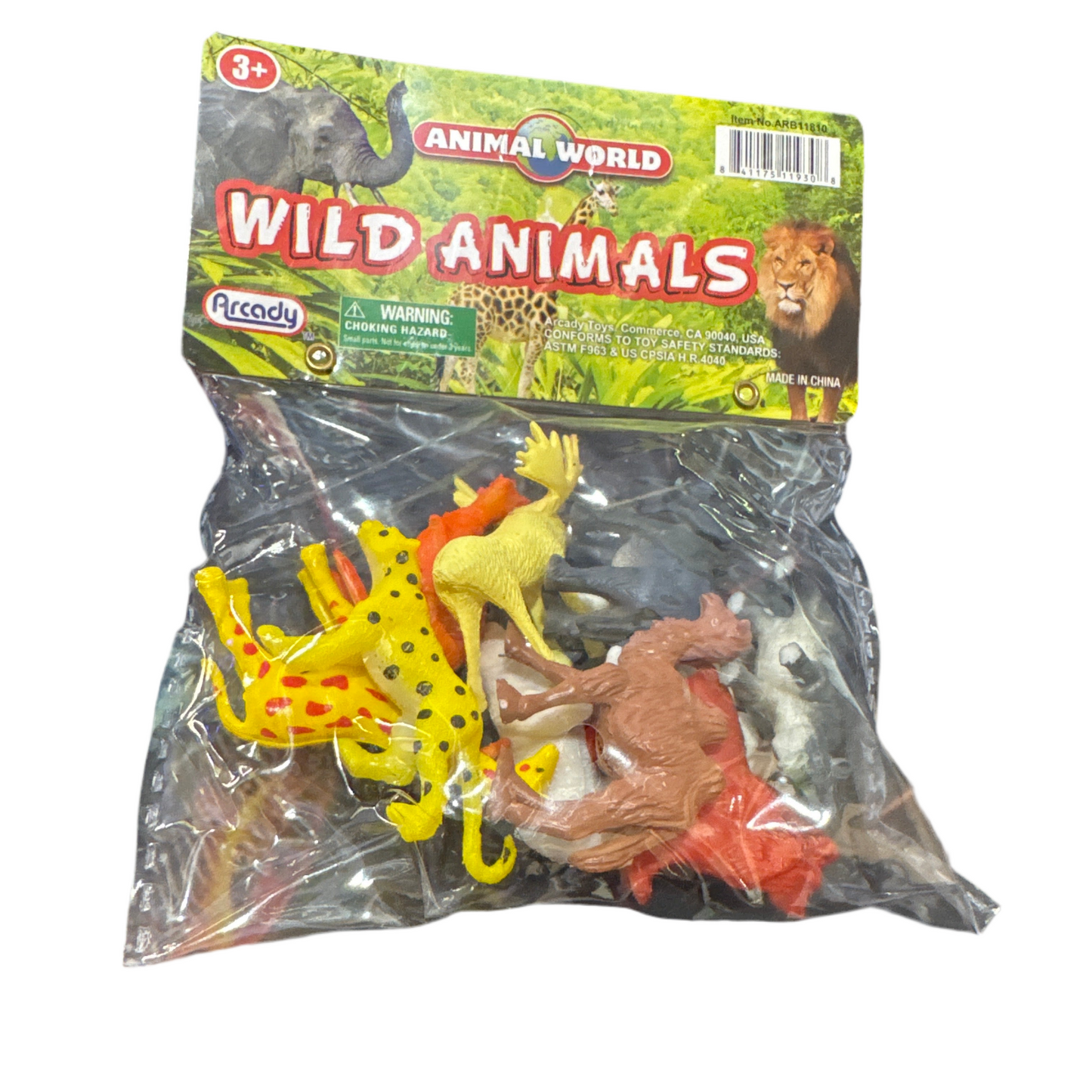 Animales Salvajes en Bolsa 10u