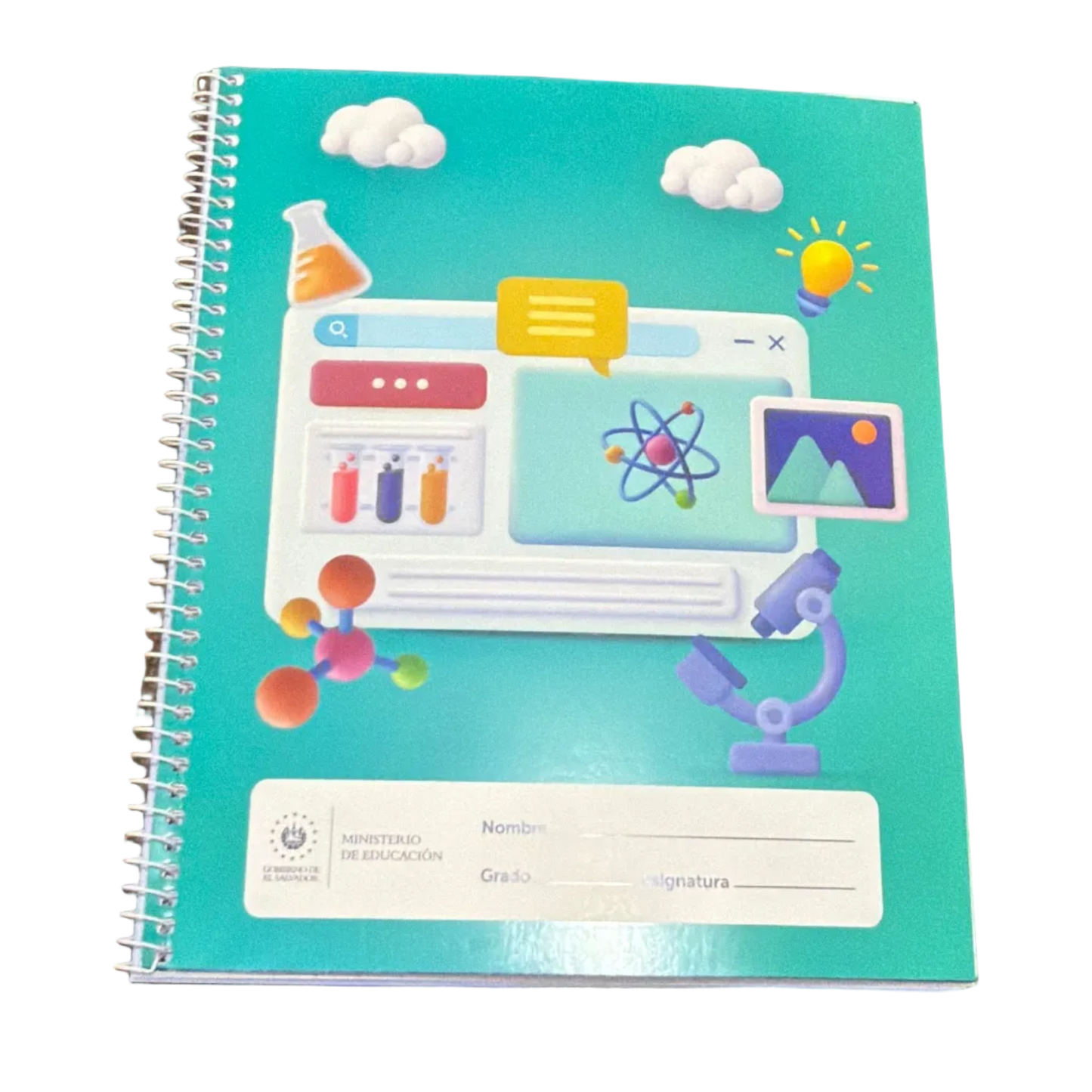 Cuaderno Espiral MINED Numero 3/54hojas