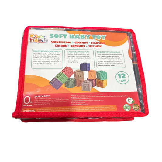 Dados de armar Legos Cubos Plasticos Montessori set