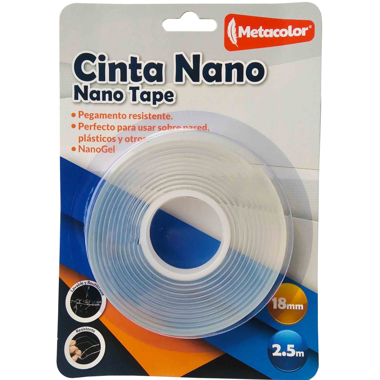 Cinta Doble Cara Metacolor