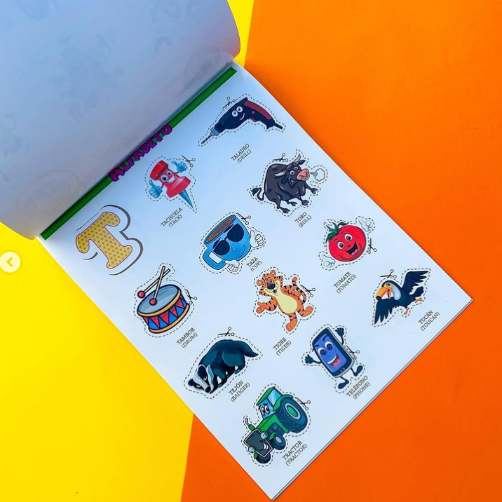 Libreta Preescolar de Recortes