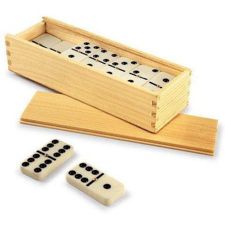 Juego de Dominos Caja de Madera