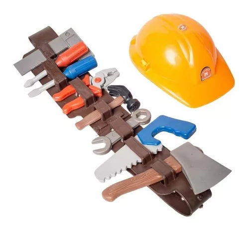 Set de Herramientas y Casco 10 piezas