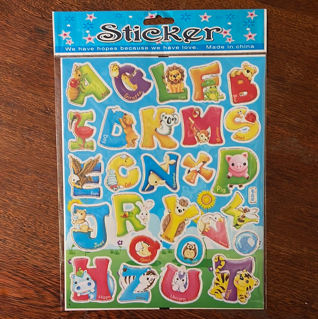 Stickers Tamaño Carta