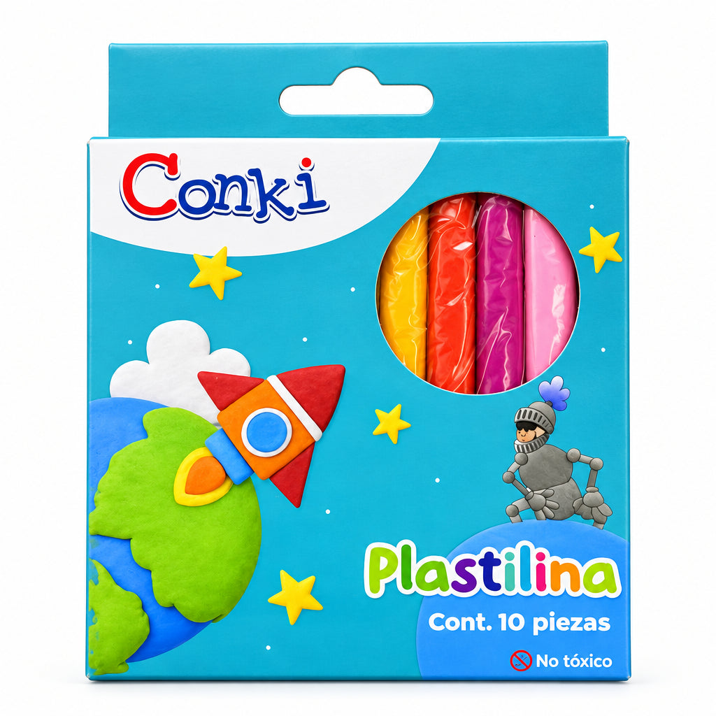 Caja de Plastilina Conki