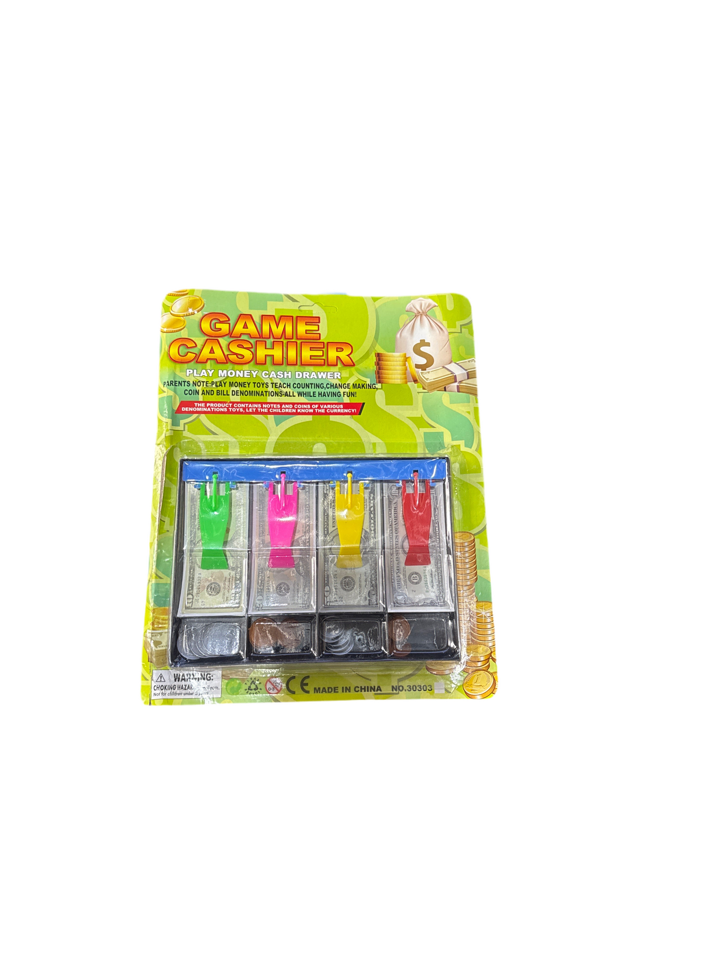 Juego de Caja Registradora, Dinero