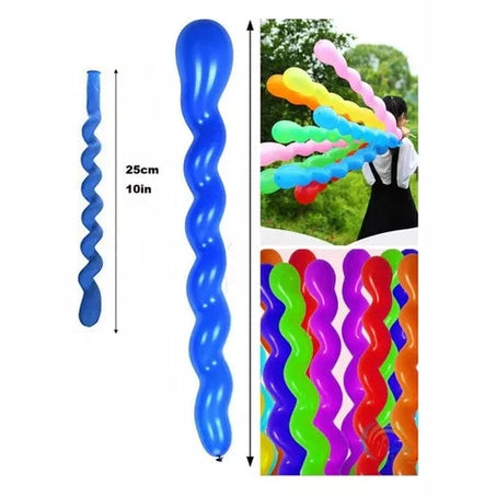 Globos Largo Espiral (bolsa 25 unidades)