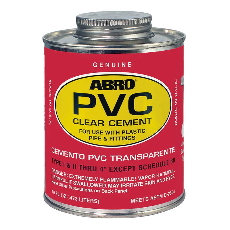 Pegamento para pvc de 4 onzas