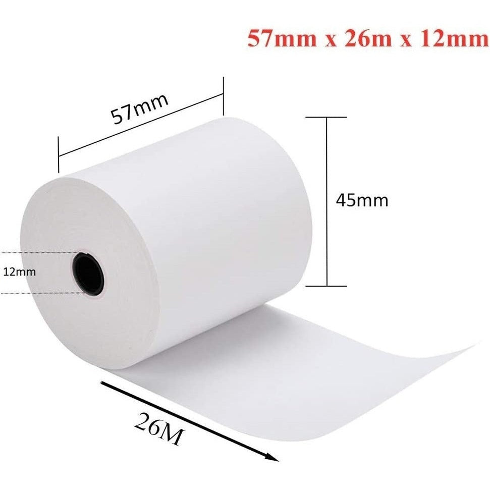 Rollo de Papel Termico Para Impresora Pos 58mm