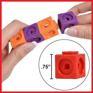 Policubos de colores 2cm x 2cm