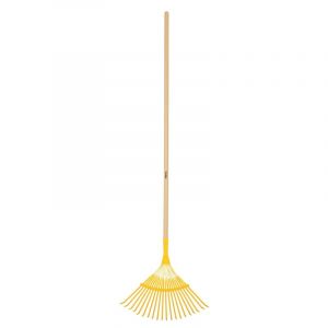 Rastrillo metálico tipo escoba 122 cm (48") 20 dientes