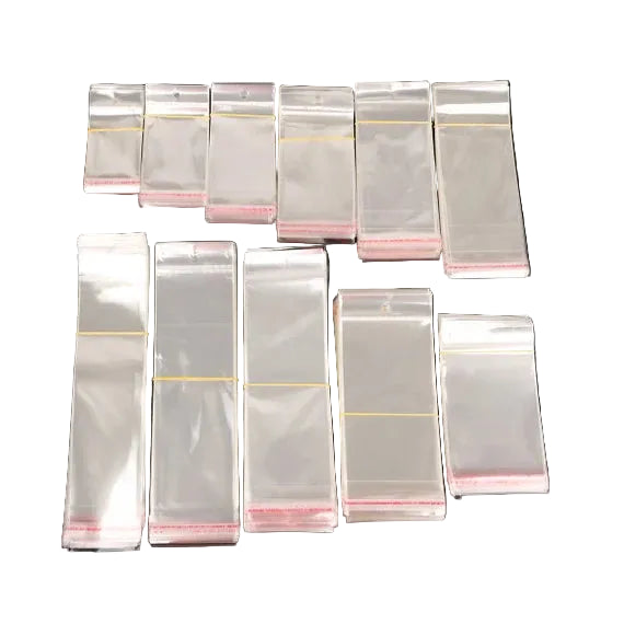 Bolsas Transparentes opp Adhesivas (paquete 100u)