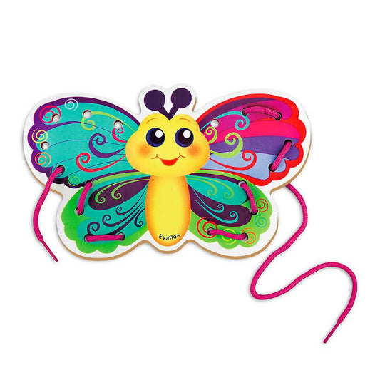 Juego Enlazable de Mariposa con Cintas