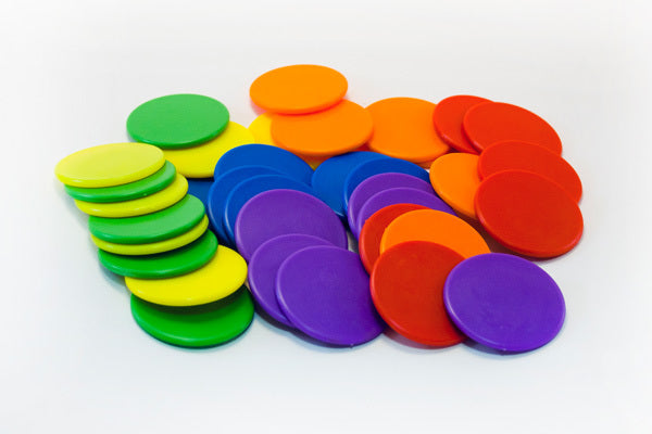 Fichas para Conteo de Plastico (25u)