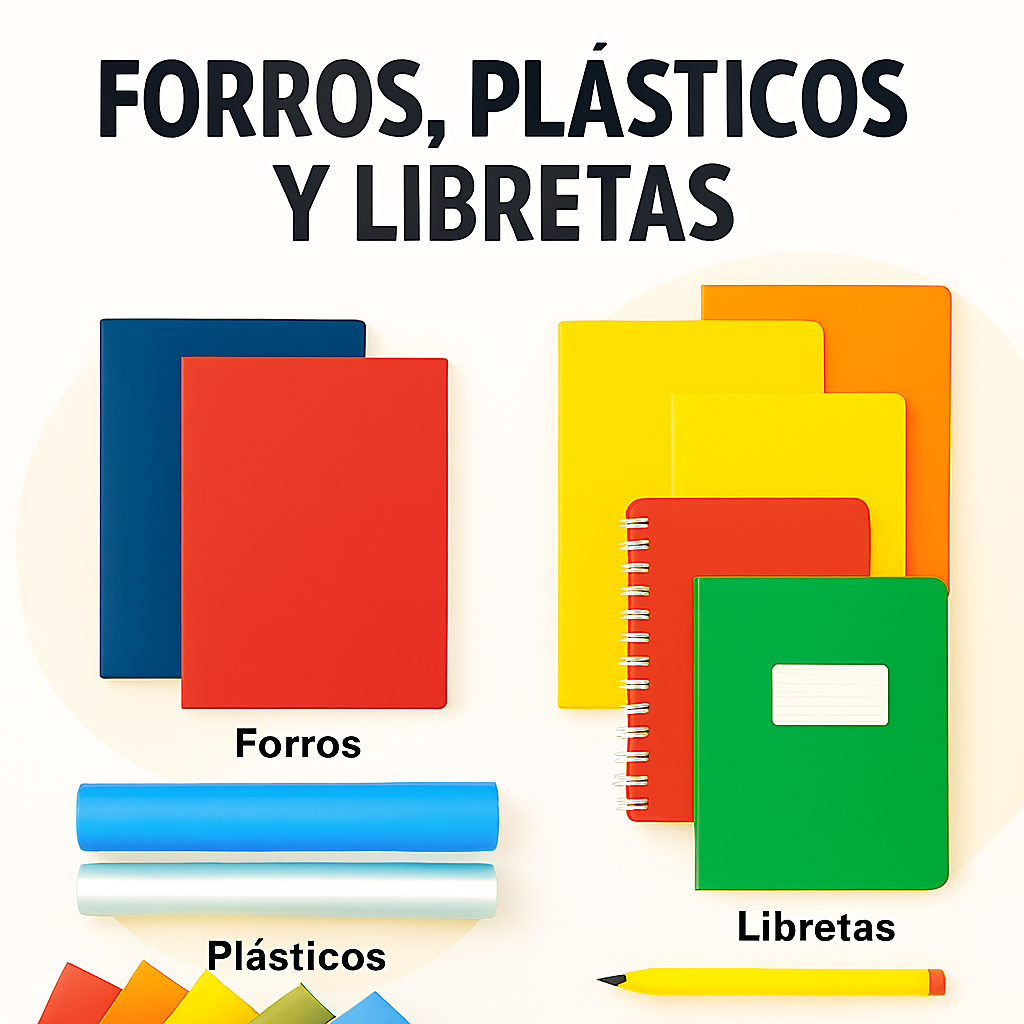 Forros, Plasticos y Libretas