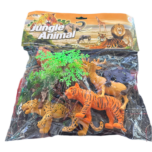 Animales Salvajes Grandes En bolsa (6u)