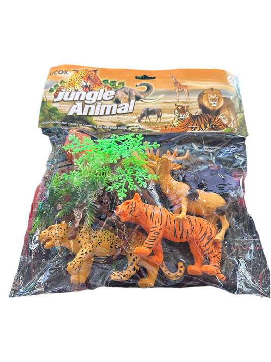 Animales Salvajes Grandes En bolsa (6u)