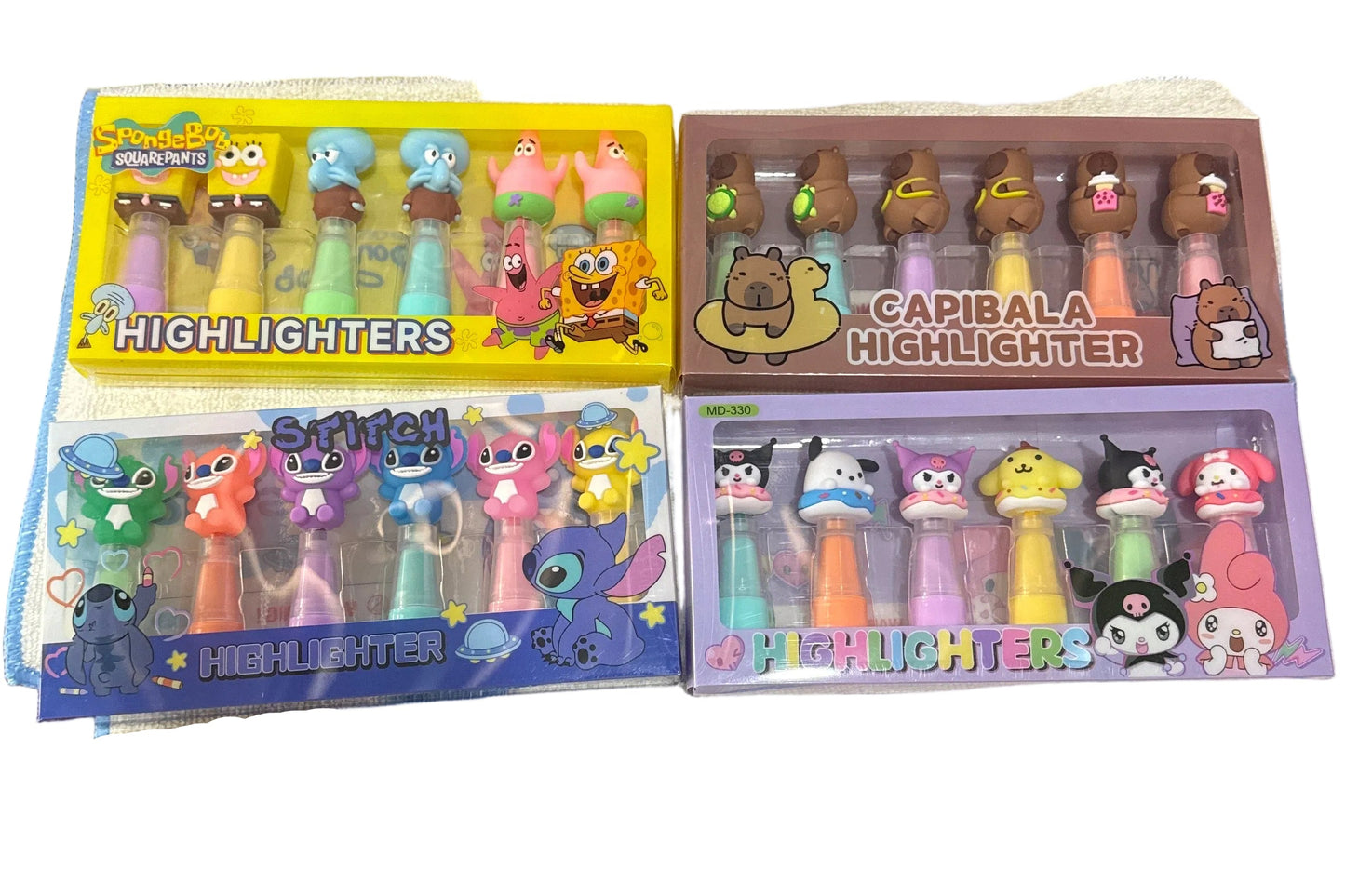 Resaltadores, Marcadores surtidos