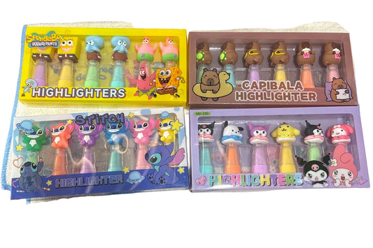 Resaltadores, Marcadores surtidos