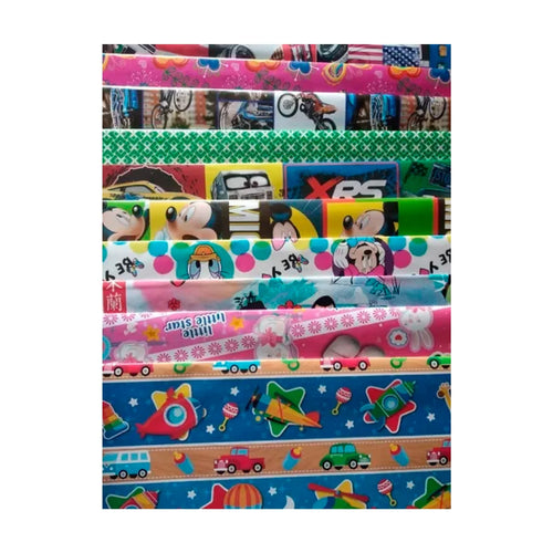 Pliego de Papel de Regalo Educativo y Recortes