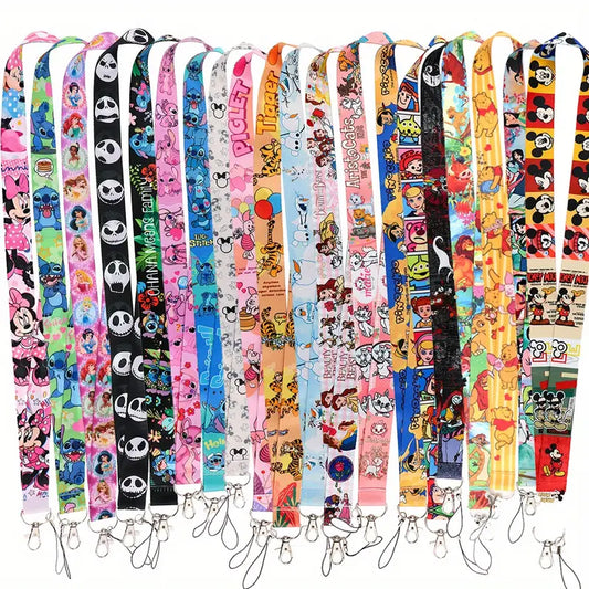 Cinchas Porta Carnet, llaves, dibujos animados