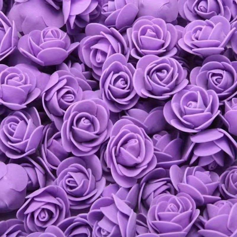 Flores de Espuma para manualidades (100u)