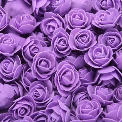 Flores de Espuma para manualidades (100u)