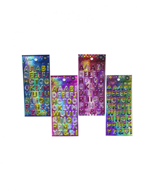 Stickers Con Letras 3D